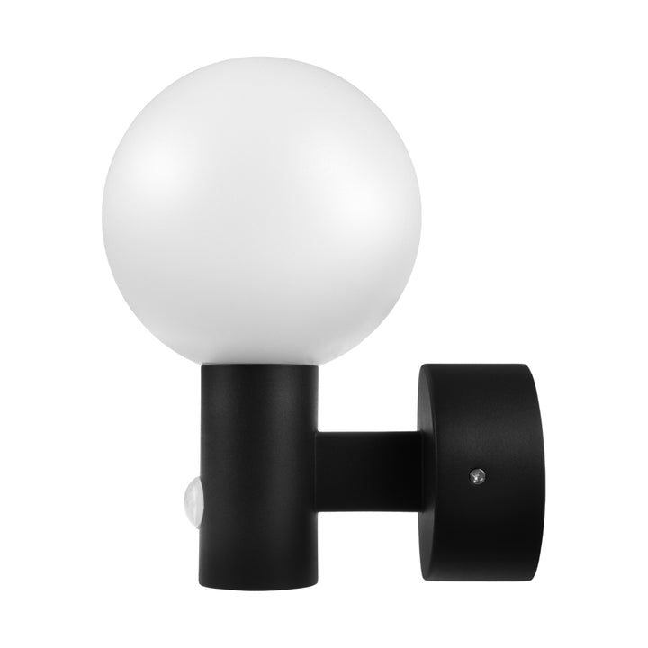 Maclean Bewegungsmelder LED-Lampe, PIR-Bewegungsmelder, schwarz, 15W, IP65, 1600lm, neutralweiß (4000K) MCE515 B, 2 Stück