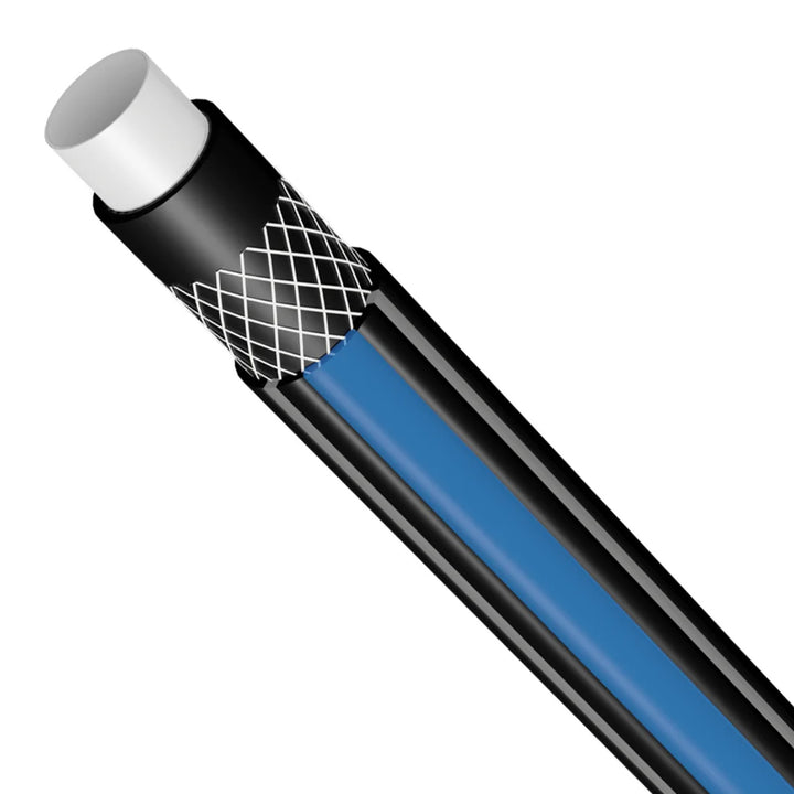 Vartco Garten-Set, 1/2'' 20m Schlauch, stop and go Schnellkupplung, Wasserhahnanschluss, Sprinkler, Wandhalter, Home Set