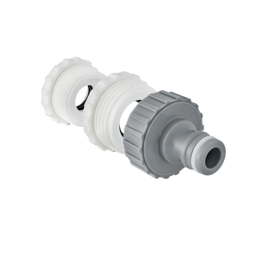 Vartco Garten-Set, 1/2'' 20m Schlauch, stop and go Schnellkupplung, Wasserhahnanschluss, Sprinkler, Wandhalter, Home Set