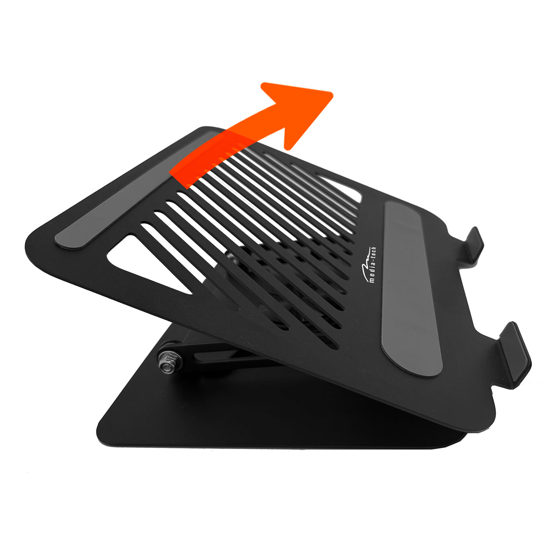 Verstellbarer, drehbarer, ergonomischer Laptop-Ständer 10-17, Media-Tech MT2662