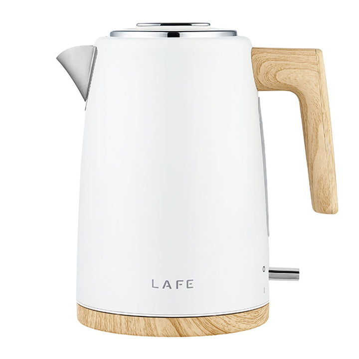 Lafe elektrischer Wasserkocher, 2200W, Fassungsvermögen 1,7l, weiß, Scandi