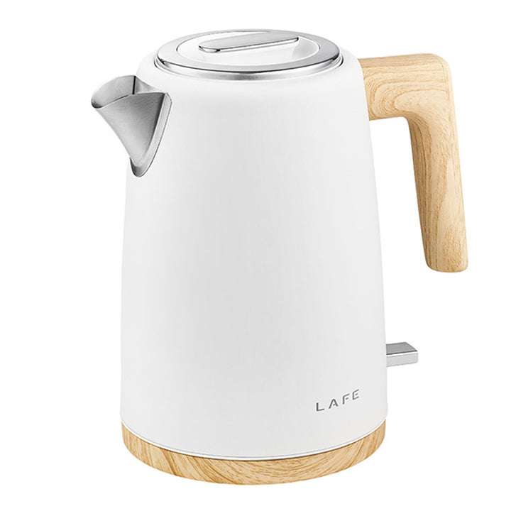 Lafe elektrischer Wasserkocher, 2200W, Fassungsvermögen 1,7l, weiß, Scandi