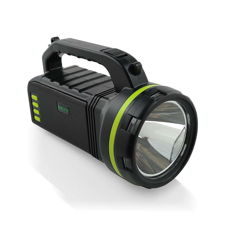 Verna multifunktionale Solar-Taschenlampe, 6in1, Powerbank, Solarpanel, Lampe, LED-Leuchten, Lautsprecher+Radio, Tur000008