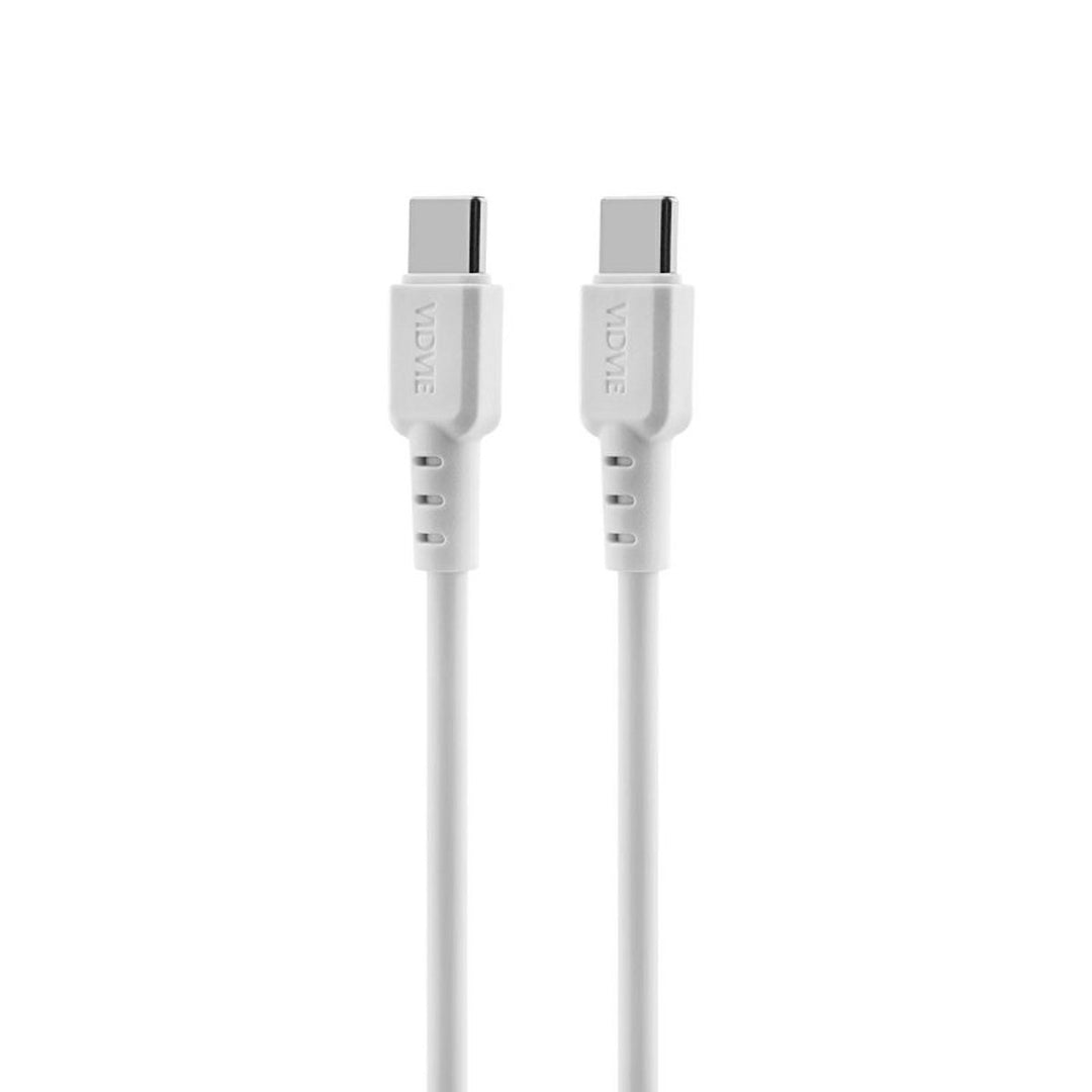 VIDVIE Netzladegerät, 3A, 65W, 2x USB-C, 1x USB, USB-C/USB-C Kabel, PLE262