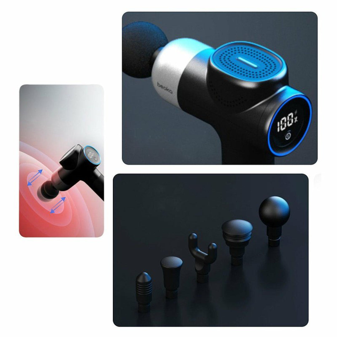 Beoka Körper-Massagegerät, 25W, 5 Stufen, 2000mAh Akku, Note 5