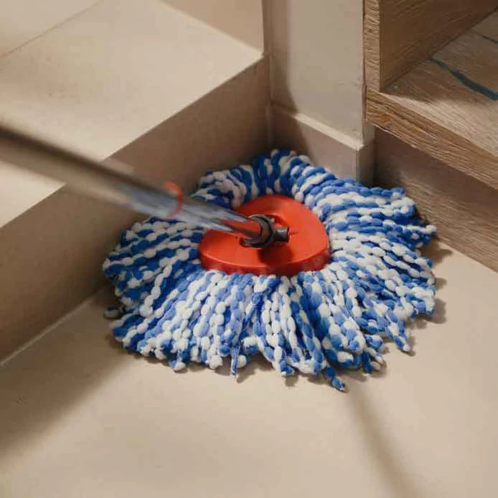 Vileda H2prO Mop-Einsatz, Mikrofaser, waschbar, dreieckiger Kopf, 178330