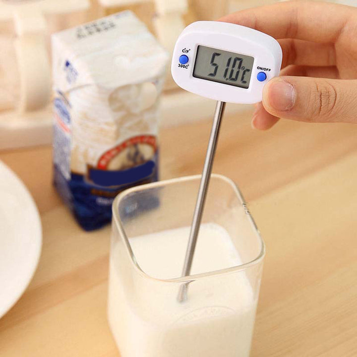 Lebensmittelthermometer/Fühler, GreenBlue, Fühlerlänge 15 cm, Temperaturbereich -50°C bis +300°C, Genauigkeit 0,1°C, GB382, 3 Stück