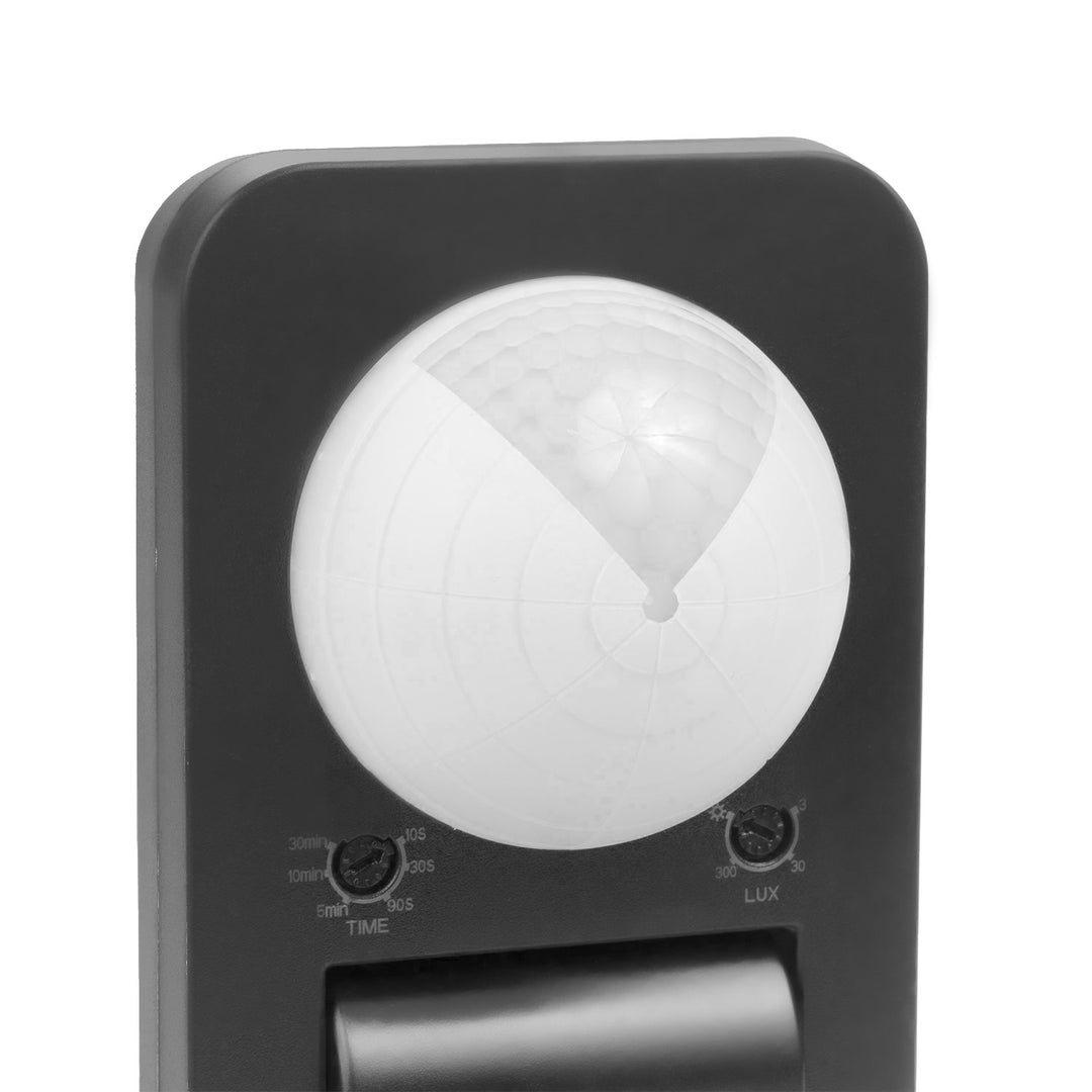Maclean PIR Bewegungsmelder, Infrarot, IP65, max 2000W, MCE243 GR, 2 Stück