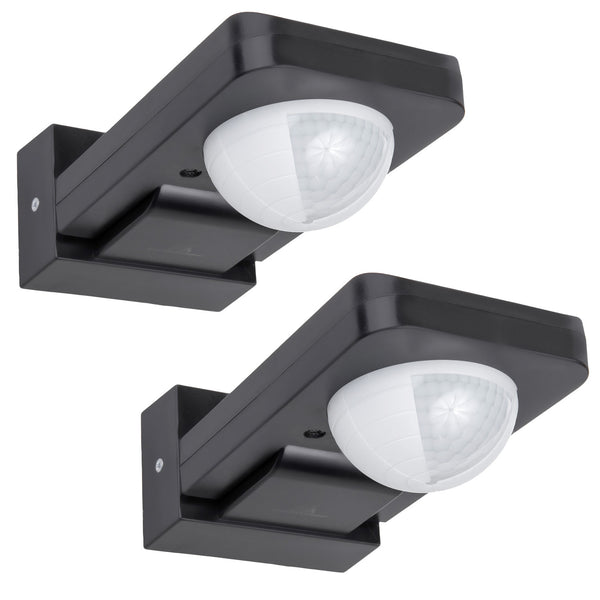 Maclean PIR Bewegungsmelder, Infrarot, IP65, max 2000W, MCE243 GR, 2 Stück