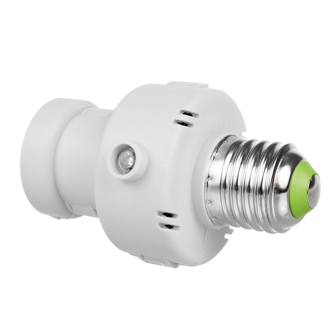 Maclean Glühbirnenfassung, E27, max. 100W, mit Dämmerungssensor, Timer, weiß, MCE21W, 2 Stück