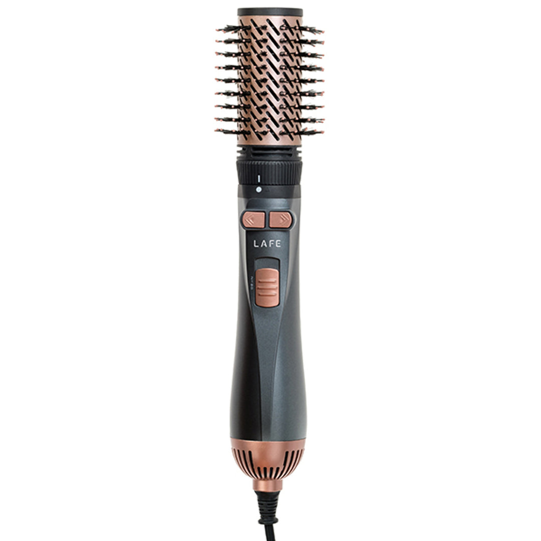 LAFE rotierender Lockenstab/Trockner, 2 Geschwindigkeiten, 3 Heizstufen, Ionisierung, 1200W, Sleek and Shine Style