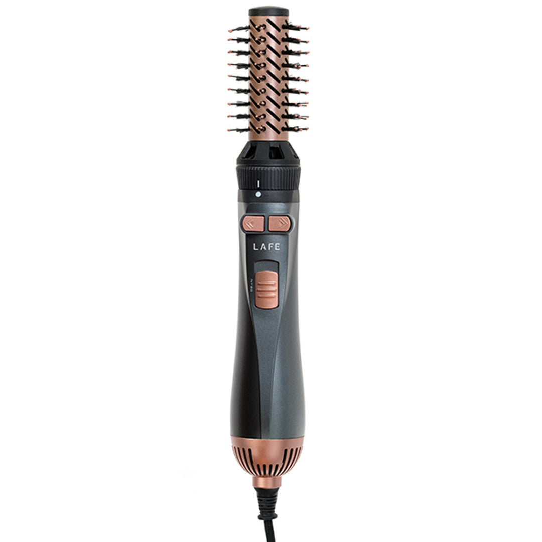 LAFE rotierender Lockenstab/Trockner, 2 Geschwindigkeiten, 3 Heizstufen, Ionisierung, 1200W, Sleek and Shine Style