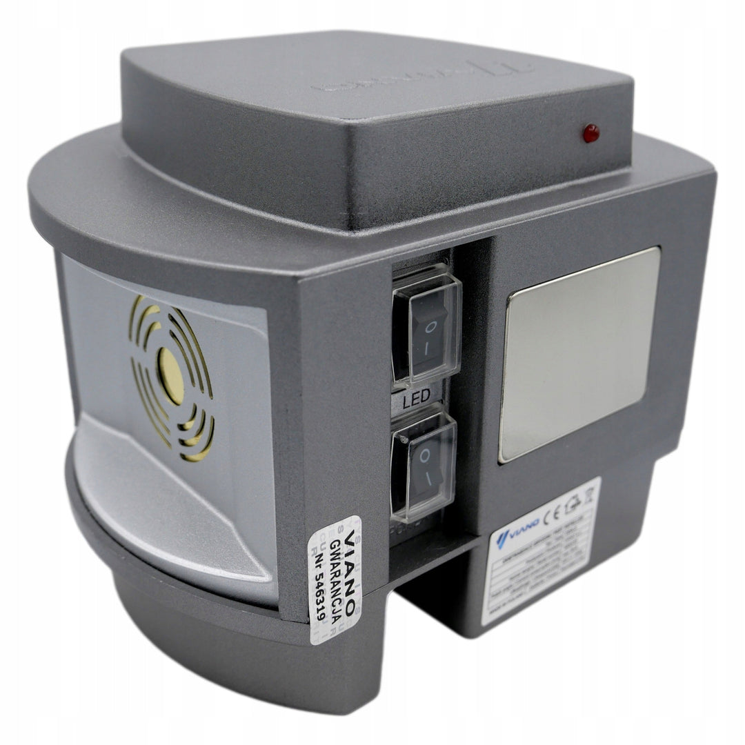Drahtlose Nagetierabschreckung Marder Mäuse Viano, IP44, 4Ah Li-Ion Akku, LED Modus, Trio