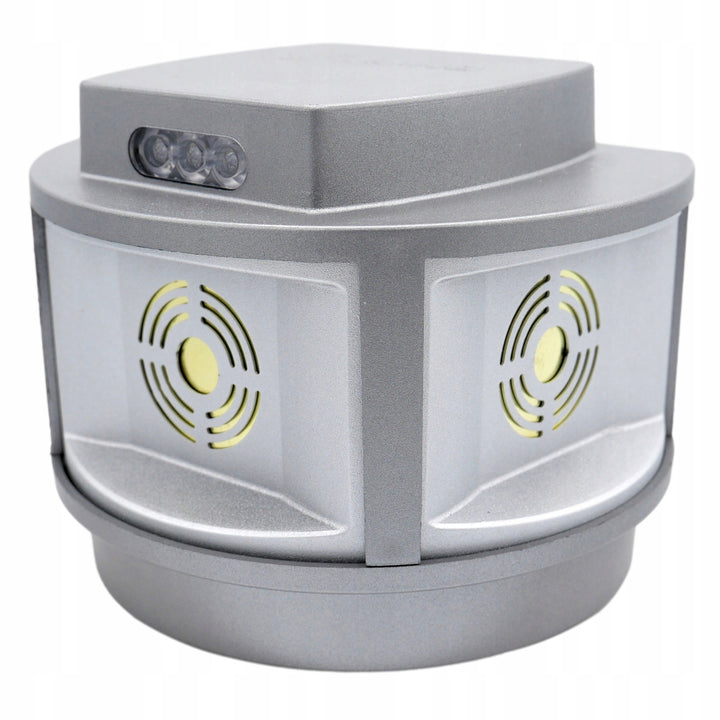 Drahtlose Nagetierabschreckung Marder Mäuse Viano, IP44, 4Ah Li-Ion Akku, LED Modus, Trio