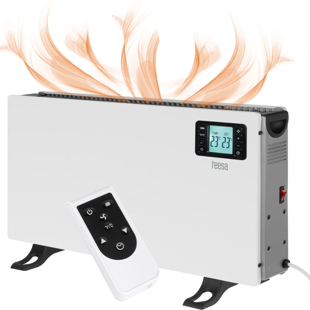Teesa Konvektor, Timer-Funktion, Temperaturregelung, Anti-Frost-Modus, mit Fernbedienung, TSA8054
