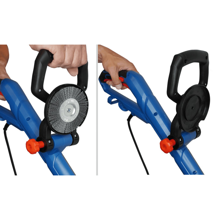 Blaupunkt Fugen- und Pflasterfugenreiniger, Leistung 450W, Stahl- und Nylonbürste, Drehzahl 1800 U/min, WS4010