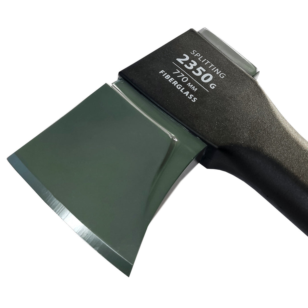 Blaupunkt Spaltaxt, stoßdämpfender und rutschfester Stiel, antihaftbeschichtete Klinge, gleichmäßig ausbalanciert, AX2650PRO