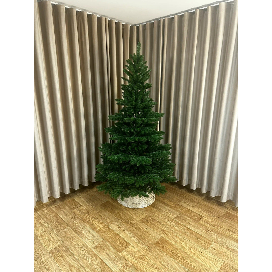 Künstlicher Weihnachtsbaum, Tanne, aus PVC-Folie, Höhe 220 cm