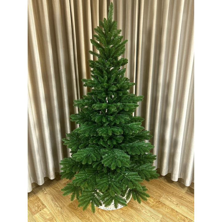 Künstlicher Weihnachtsbaum, Tanne, aus PVC-Folie, Höhe 220 cm