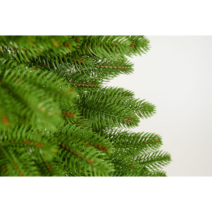 Künstlicher Weihnachtsbaum, Säulenfichte, PE-Zweige, Höhe 210 cm
