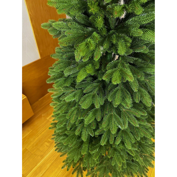 Künstlicher Weihnachtsbaum, Säulenfichte, PE-Zweige, Höhe 210 cm