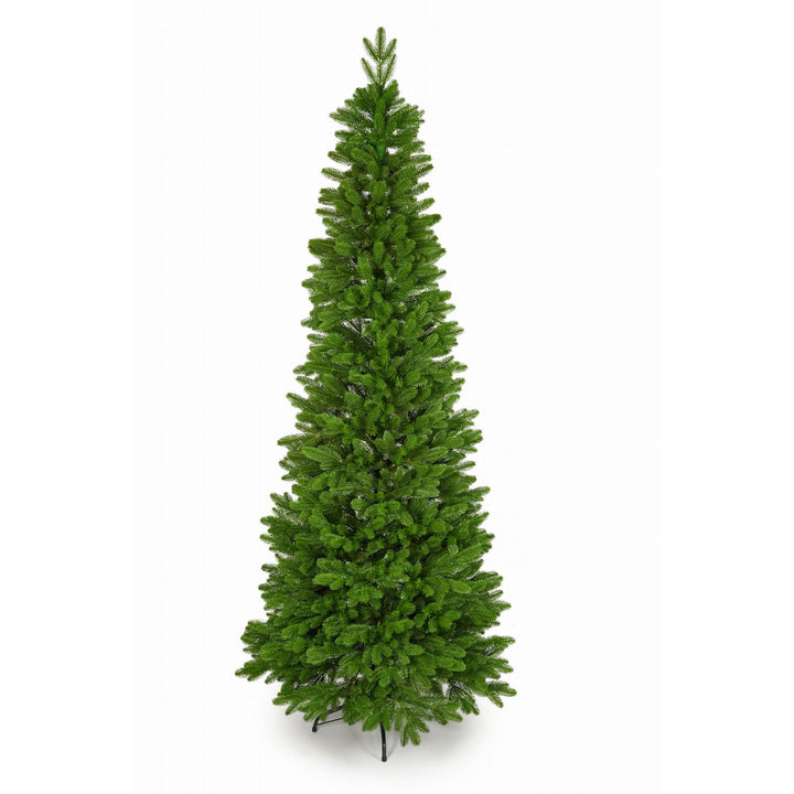 Künstlicher Weihnachtsbaum, Säulenfichte, PE-Zweige, Höhe 210 cm