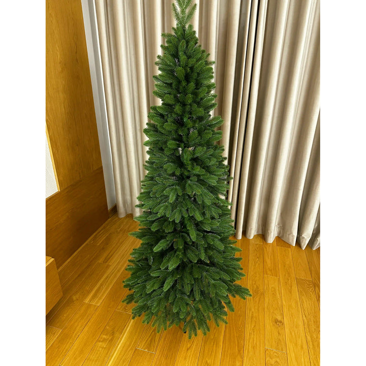 Künstlicher Weihnachtsbaum, Säulenfichte, PE-Zweige, Höhe 180 cm
