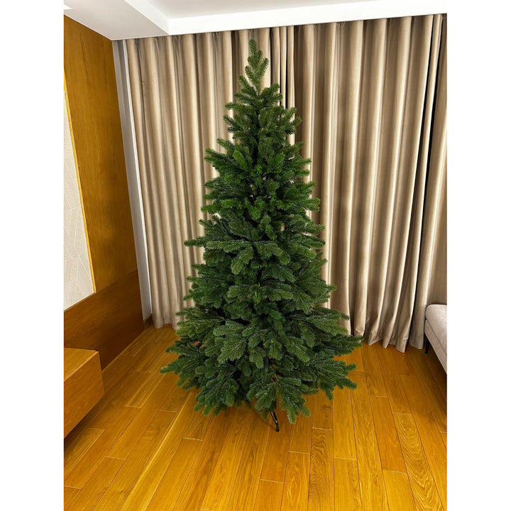 Künstlicher Weihnachtsbaum, Tanne natur, 100% PE, Höhe 200 cm