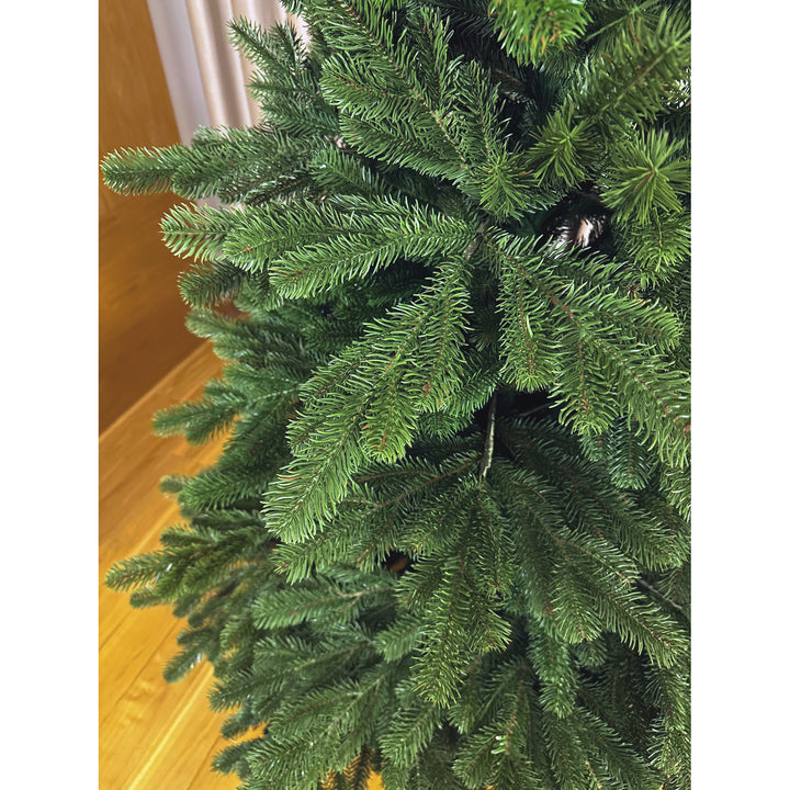 Künstlicher Weihnachtsbaum, Tanne natur, 100% PE, Höhe 200 cm