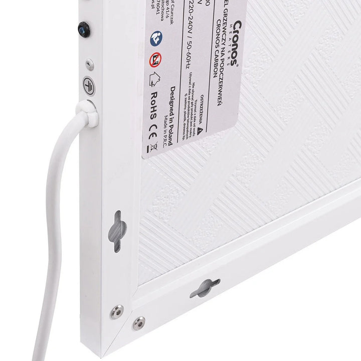 Cronos Infrarot-Heizung, 800W, matte Oberfläche, ultradünn, Carbon P800