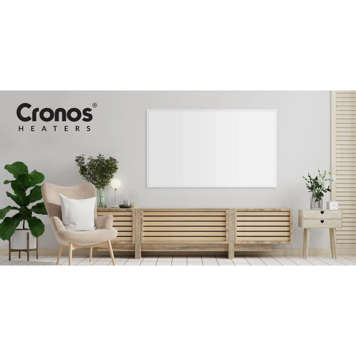 Cronos Infrarot-Heizung, 1000W, matte Oberfläche, ultra-dünn, Carbon P1000