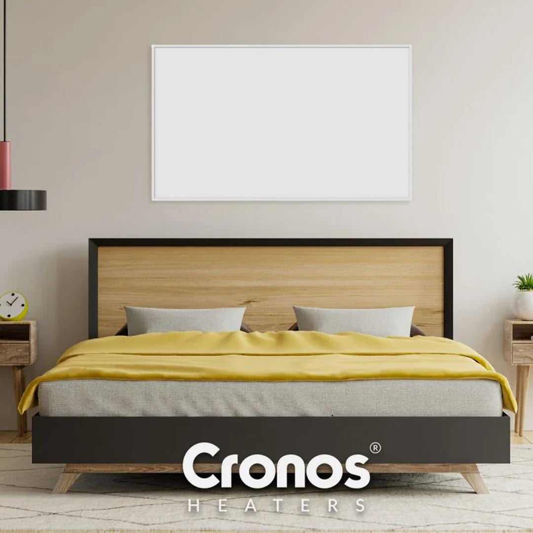 Cronos Infrarot-Heizung, 1000W, matte Oberfläche, ultra-dünn, Carbon P1000