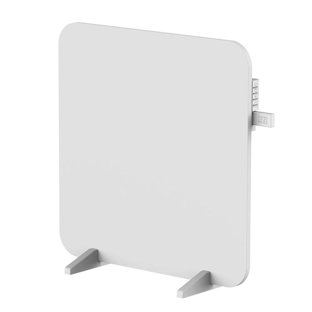 Cronos Infrarot-Heizung, 450W, mit Thermostat und Fernbedienung, regelbar von 10°C bis 50°C, geringer Energieverlust, Titanium CR-500