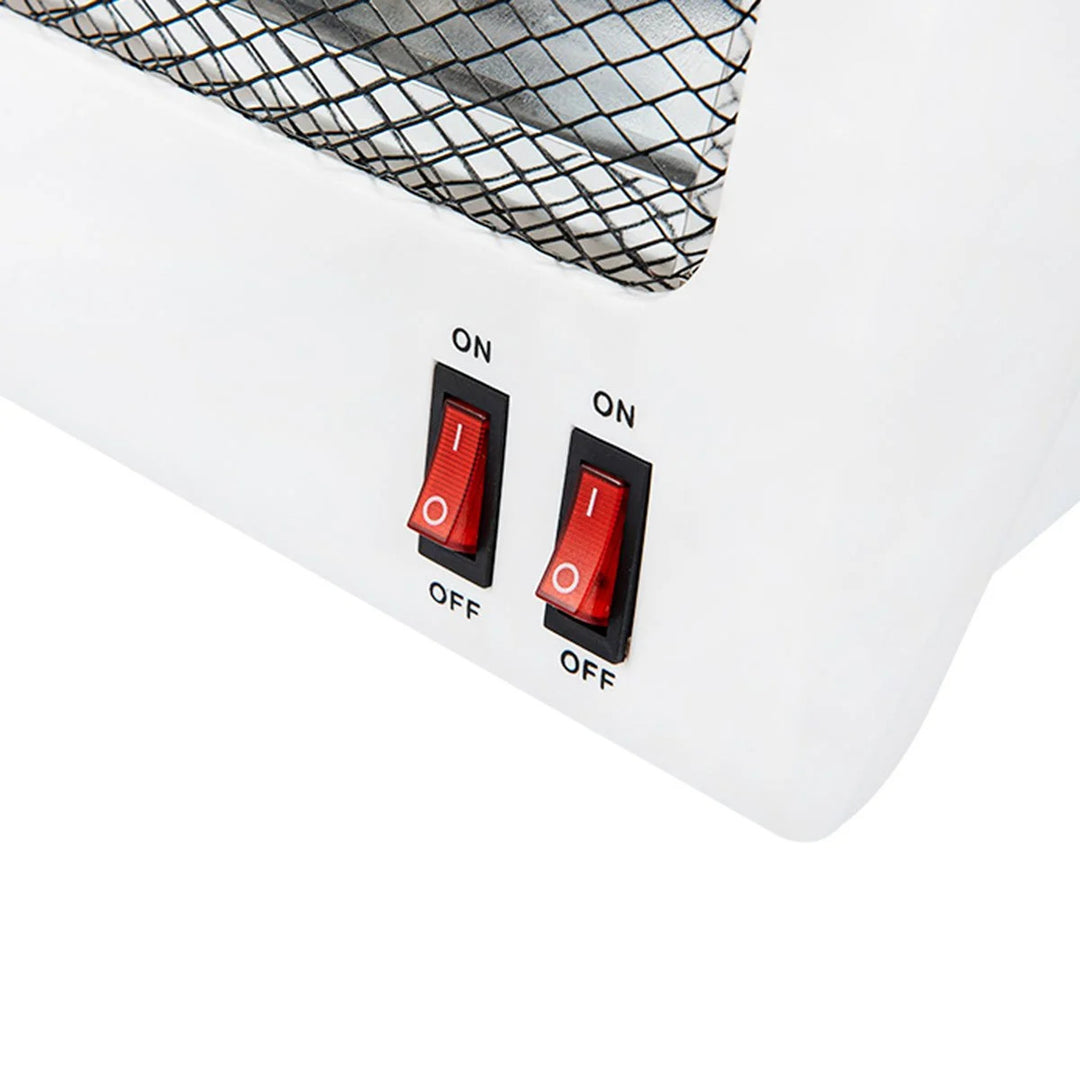 Cronos Quarzstrahler, Leistung 400/800W, 2 Quarzröhren, weiß, NSB-80