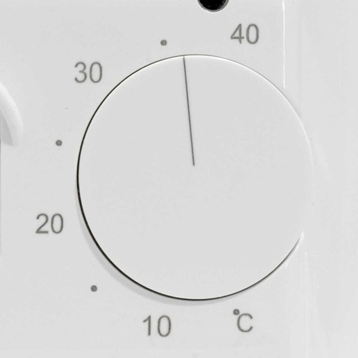 Thermostat für Folie, Heizmatte Cronos, Bereich 5°C - 40°C, Unterputzmontage, 3-Meter-NTC-Fühler, AC308/M5