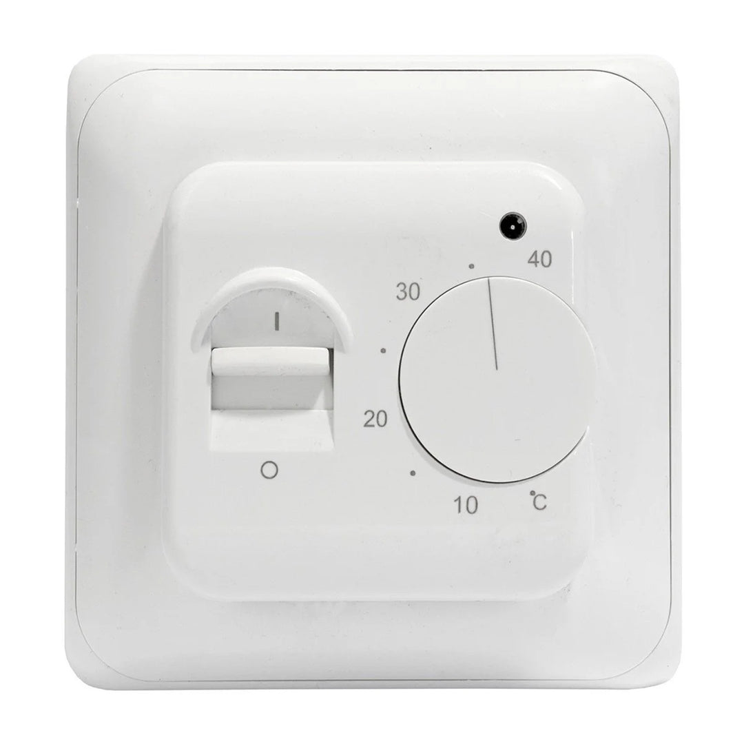 Thermostat für Folie, Heizmatte Cronos, Bereich 5°C - 40°C, Unterputzmontage, 3-Meter-NTC-Fühler, AC308/M5