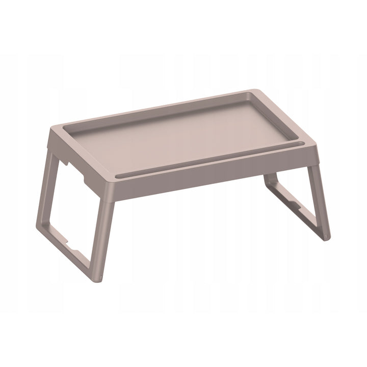 Praktischer Klapptisch, tragbar, für Gartenbett, Frühstückstablett, Cappuccino, 56120722