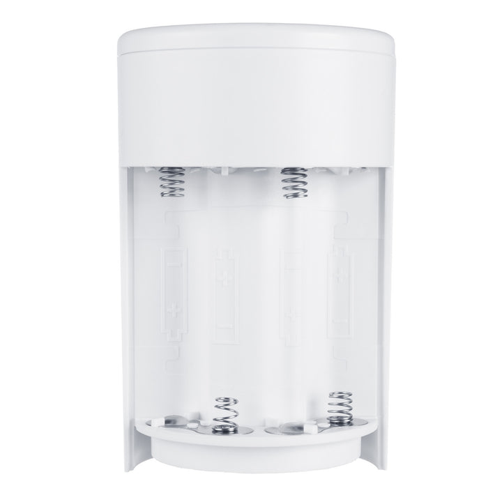 Promedix automatischer Spender, Spenderbehälter für Flüssigseifen, Desinfektionsflüssigkeiten, 300ml, 4xAA, weiß, PR-540W + 4 AA Varta Industrial Batterien