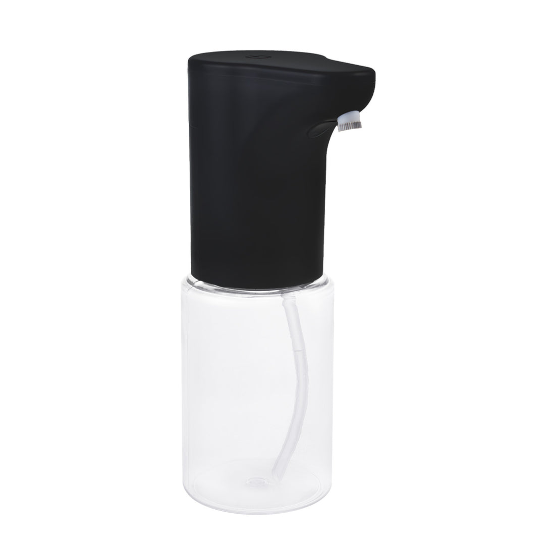 Promedix automatischer Spender, Spenderbehälter für Flüssigseifen, Desinfektionsflüssigkeiten, 300ml, schwarz, PR-540 B + 4 AA Varta Industrial Batterien