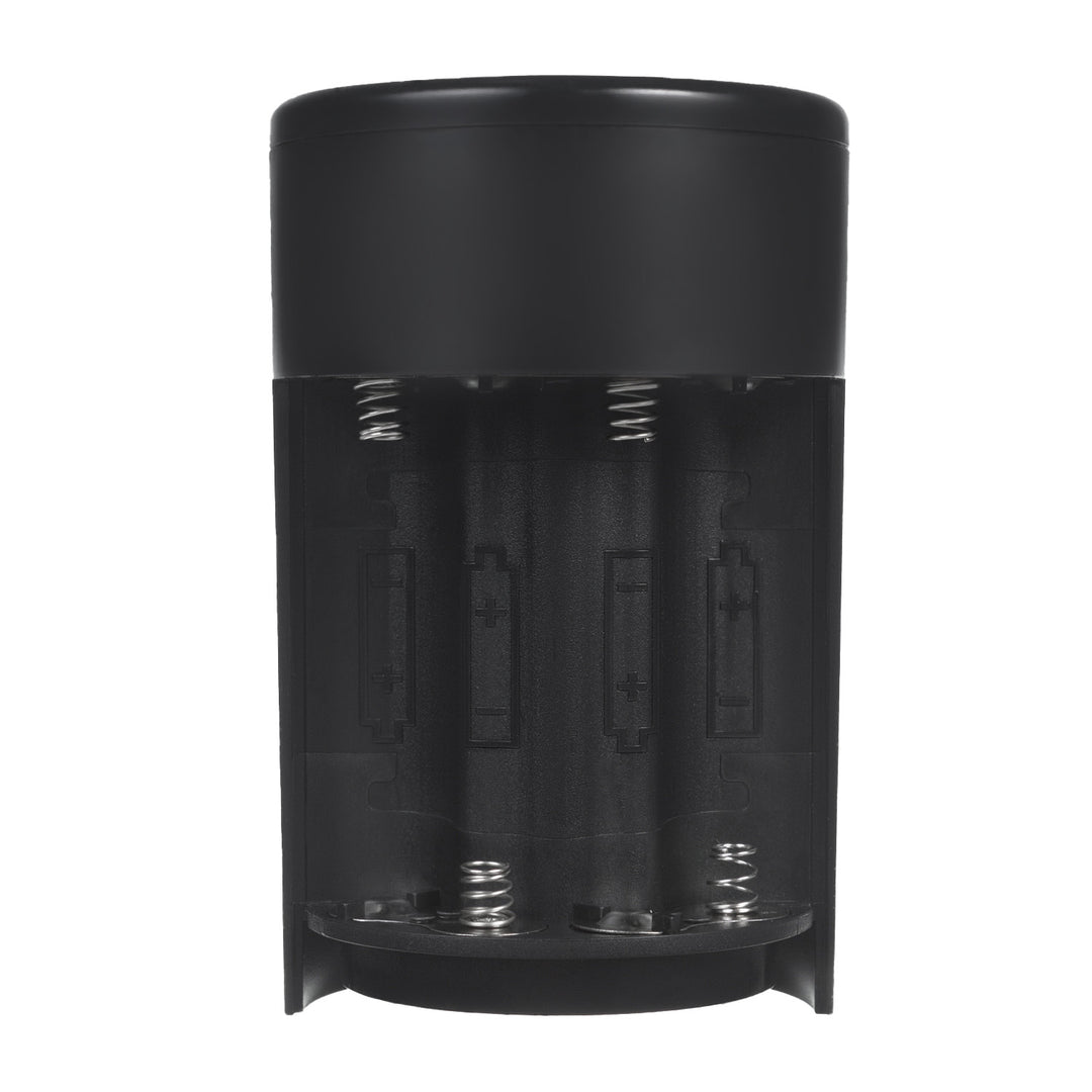 Promedix automatischer Spender, Spenderbehälter für Flüssigseifen, Desinfektionsflüssigkeiten, 300ml, schwarz, PR-540 B + 4 AA Varta Industrial Batterien