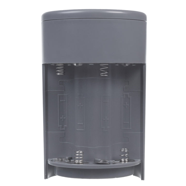 Promedix automatischer Spender, Spenderbehälter für Flüssigseifen, Desinfektionsflüssigkeiten, 300ml, grau, PR-540 GR + 4 Varta Industrial AA Batterien