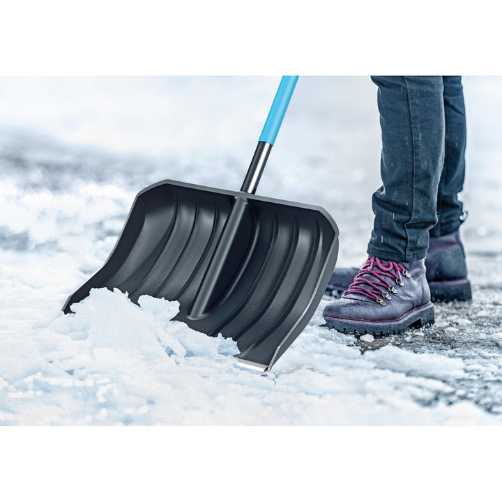 Cellfast Schneeschaufel, Aluminiumstiel, 140 cm lang, Cellpro 40-340 + Glasschaber