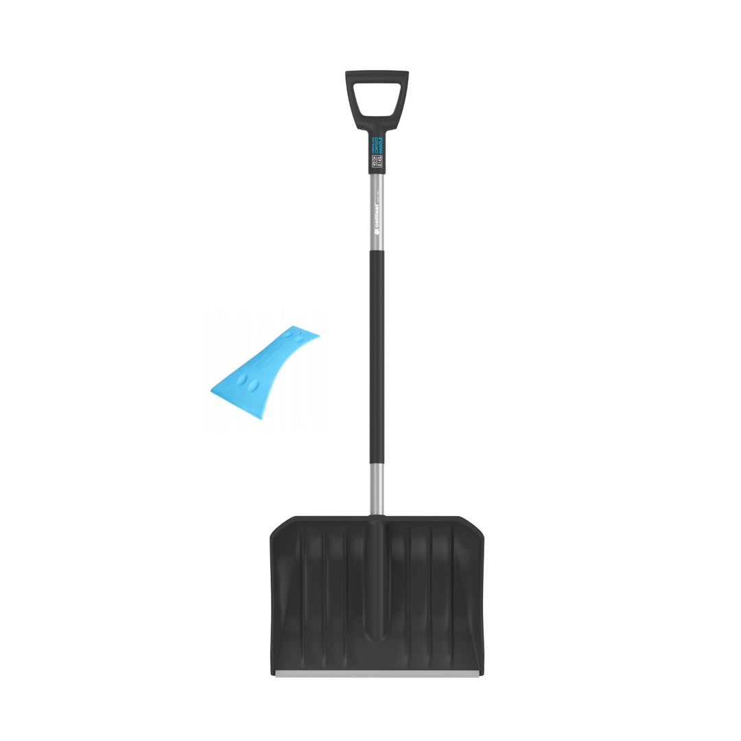Cellfast Schneeschaufel, tiefer Kopf 150mm, Länge 144cm, Energo 40-011 + Glasschaber