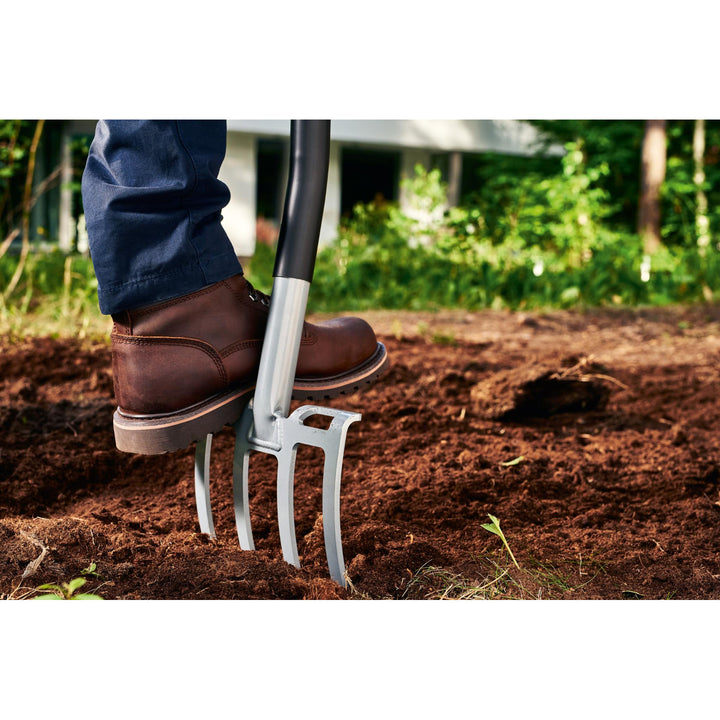 Cellfast Mistgabel, ergonomischer Griff, gehärtete Zinken, 123cm, Energo 40-020