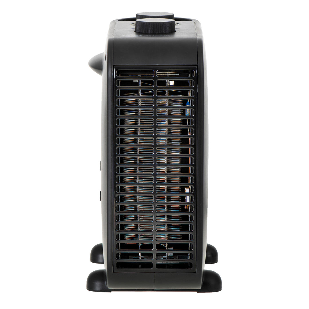Adler Heizlüfter, 2 Leistungsstufen, max 2000W, Thermostat, schwarz, AD 7725