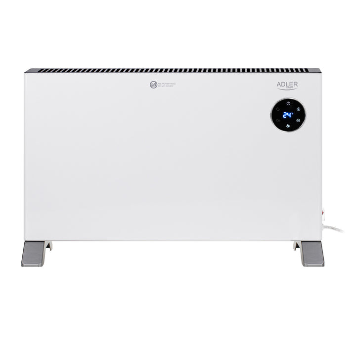 Konvektorheizung Adler, LED-Anzeige, Fernbedienung, 3 Heizstufen, Thermostat, max 2000W, AD 7752