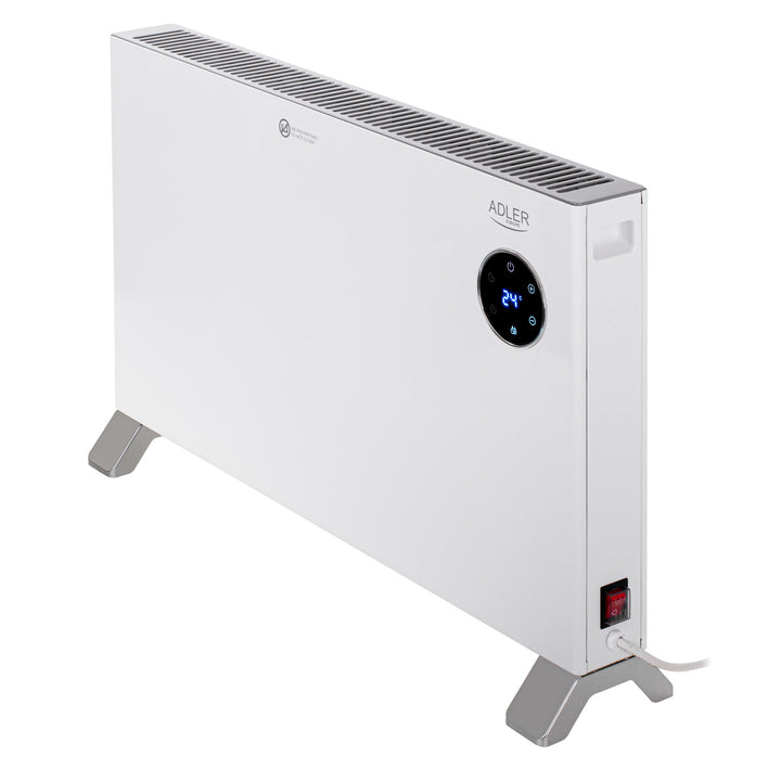 Konvektorheizung Adler, LED-Anzeige, Fernbedienung, 3 Heizstufen, Thermostat, max 2000W, AD 7752