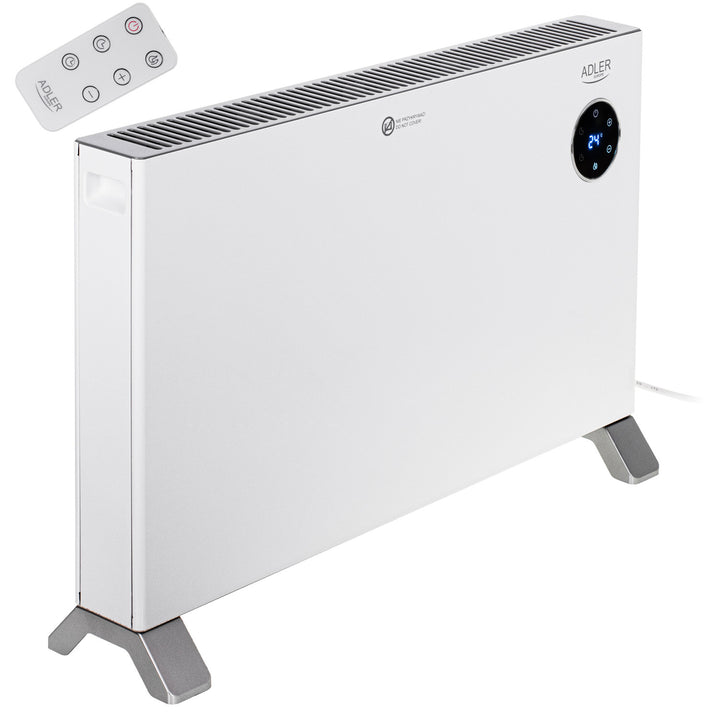 Konvektorheizung Adler, LED-Anzeige, Fernbedienung, 3 Heizstufen, Thermostat, max 2000W, AD 7752