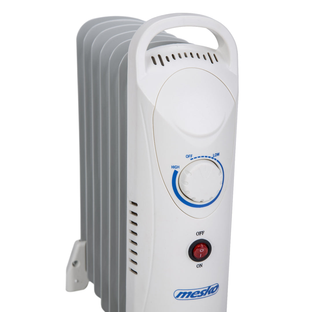 Mesko Ölheizer, 7 Rippen, 800W, Temperaturregelung, grau, MS 7804
