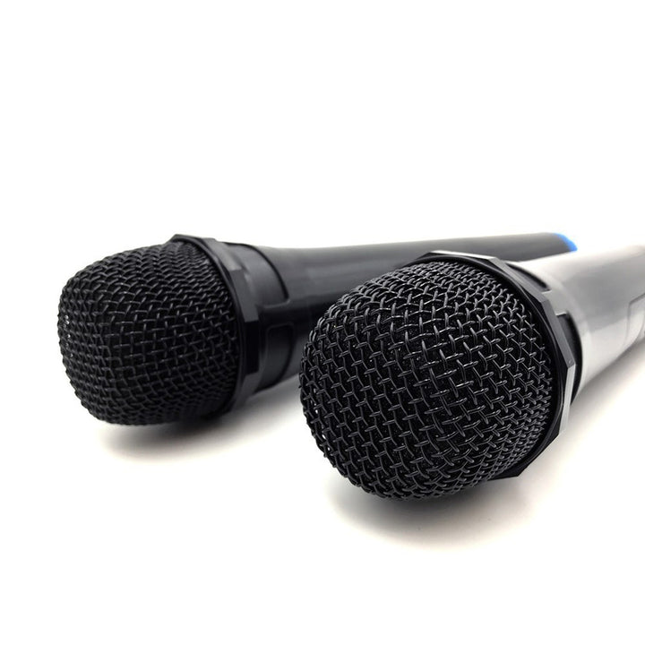 Zwei drahtlose Mikrofone mit USB-Empfänger für Lautsprecher mit Karaoke-Funktion, Mediatech MT395
